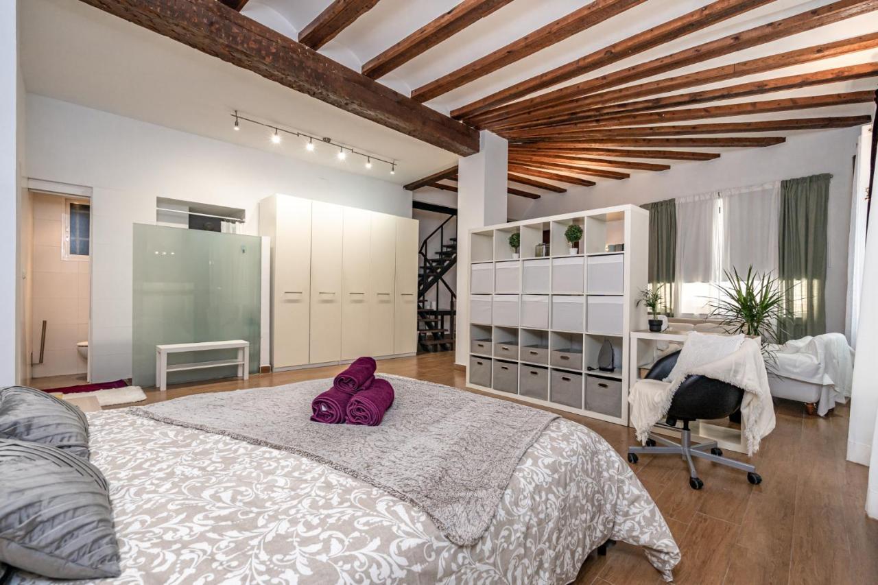 Duplex Mercado Central Valencia Exterior foto